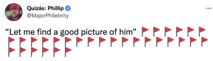 red flag meme - looking for a good picture