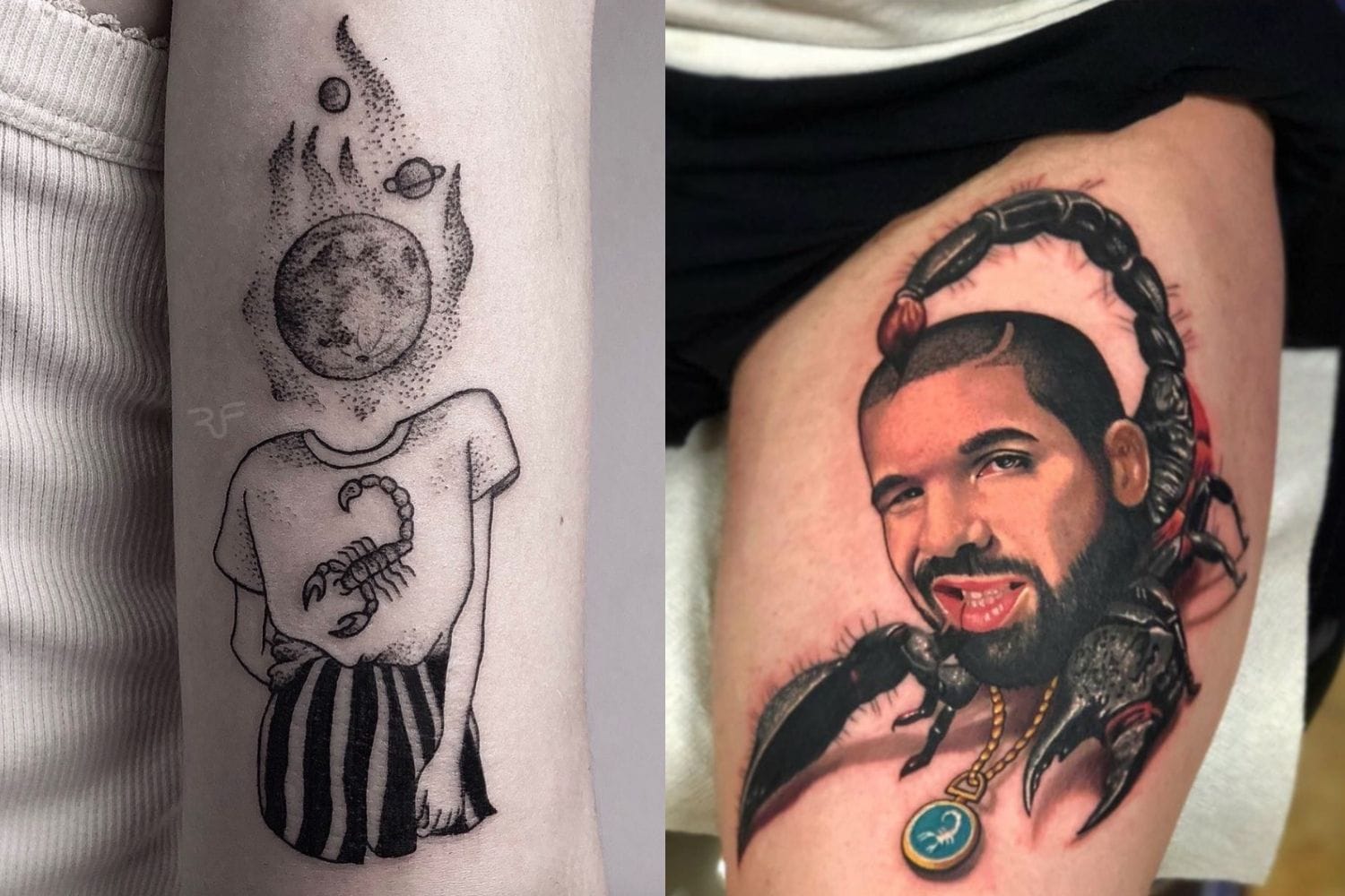 21 Scorpio Tattoos That Will Only Sting A Little - Let's Eat Cake 21 Scorpio Tattoos That Will Only Sting A Little - Let's Eat Cake