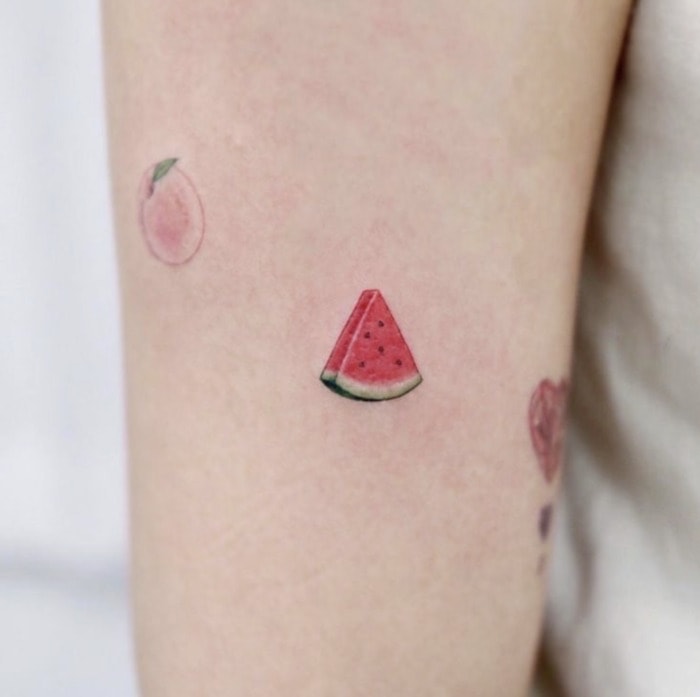 Small Tattoos - juicy watermelon