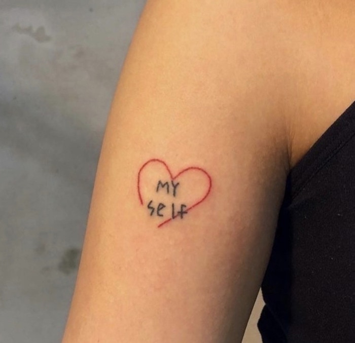 Small Tattoos - self love