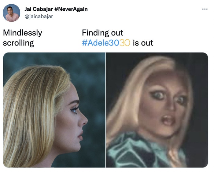 Adele 30 Memes and Tweets Reactions - album release