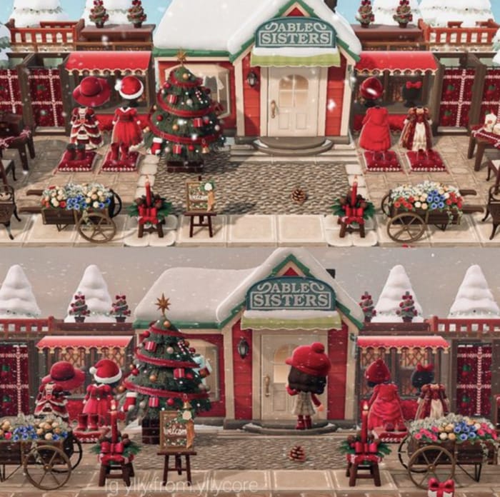 Animal Crossing Christmas Ideas - Able Sisters