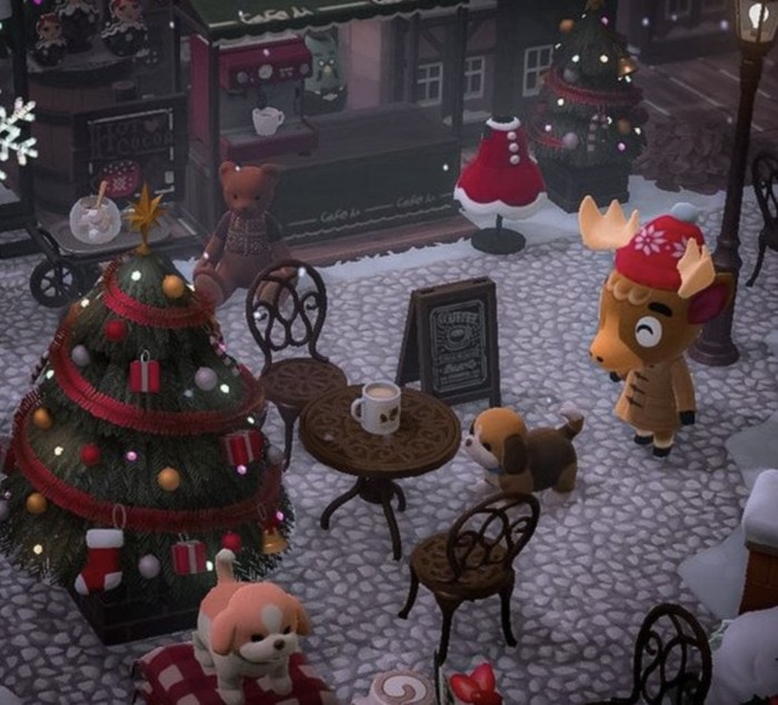 Animal Crossing Christmas Ideas - Coffee