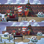 Animal Crossing Christmas Ideas - Pictures with Santa