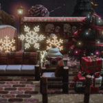 Animal Crossing Christmas Ideas - Lighted snowflakes