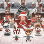 Animal Crossing Christmas Ideas - Villagers together