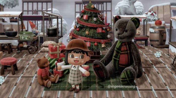 Animal Crossing Christmas Ideas - Teddy Bear