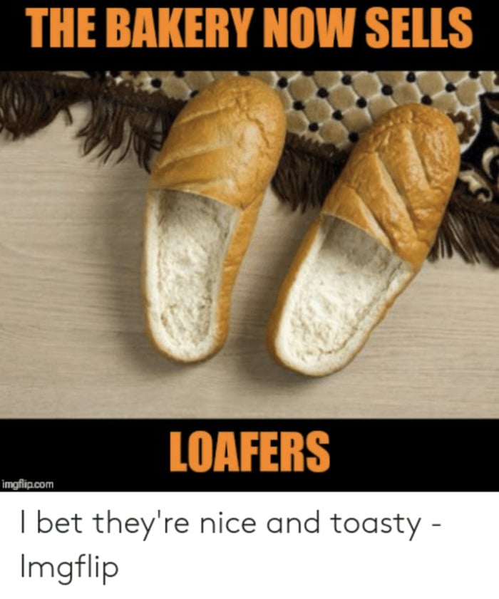 Baking Puns - Sells Loafers