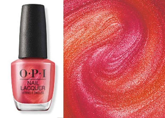 Christmas Nail Colors - OPI Paint the Tinseltown Red