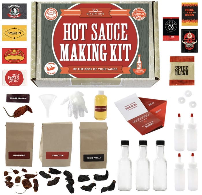 Gifts for Men - Hot Sauce Making Kit