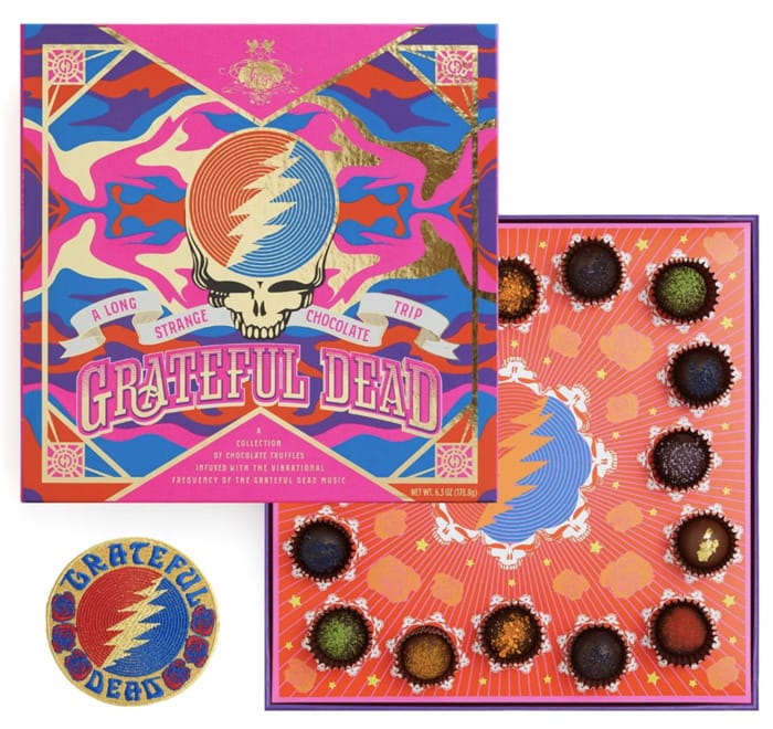 Gifts for Men - Vosges Grateful Dead Chocolate Box