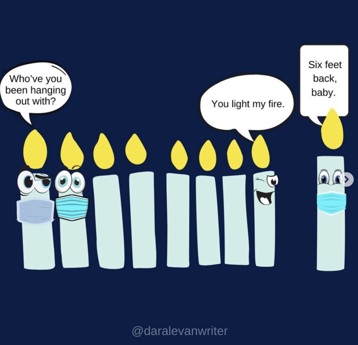 Hanukkah Memes - candles