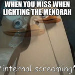 Hanukkah Memes - lighting the menorah