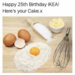 Happy Birthday Meme - Ikea Cake