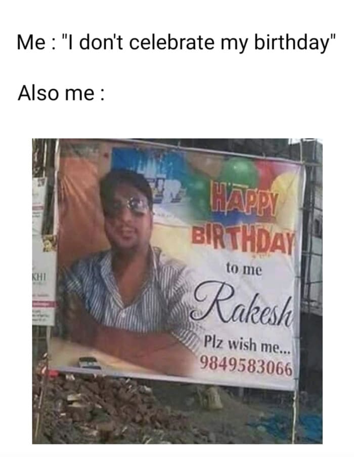 Happy Birthday Meme - Don't Celebrate