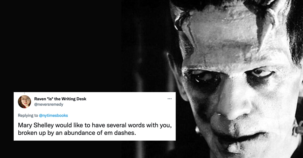 Mary Shelley NYT Science Fiction Tweets Memes