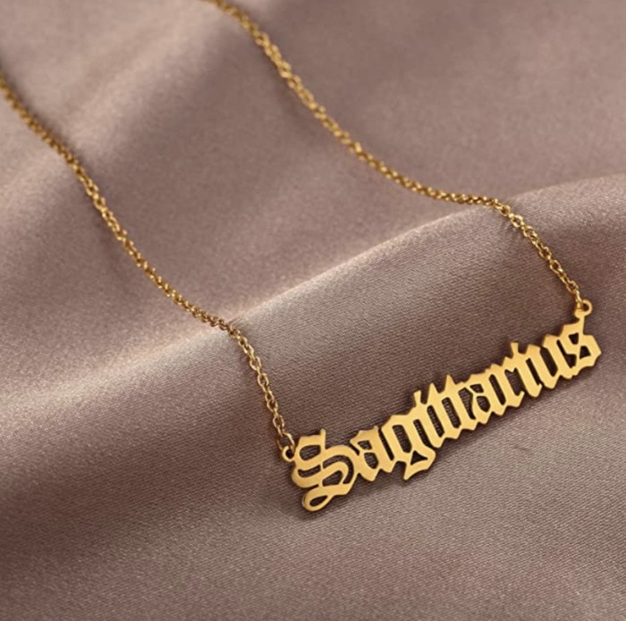 Sagittarius - Gold Necklace