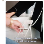 Selling Sunset Season 4 Tweets Memes - christine's chair purse