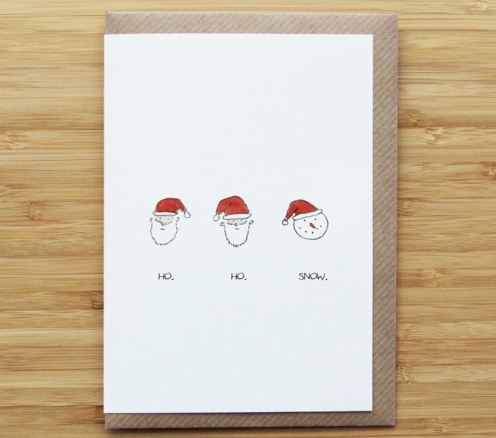 Snow Puns - Ho ho snow