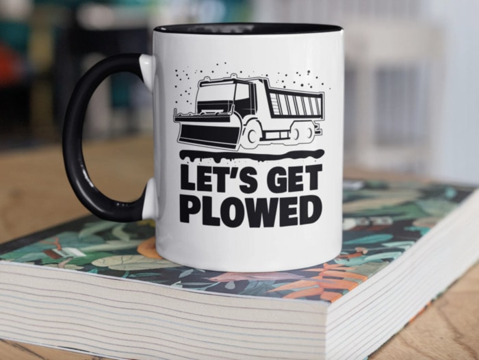 Snow Puns - Let's Get Plowed