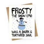 Snow Puns - Frosty the snow emo