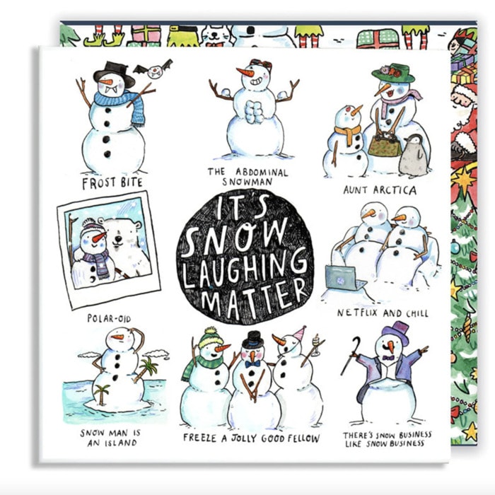 Snow Puns - snow laughing matter