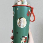 Starbucks Holiday Cups 2021 - China Cold Cup Snowman Scene