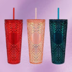 Starbucks Holiday Cups 2021 - Glitter Red Green Cold Cup