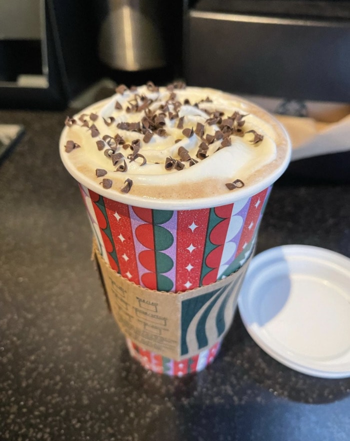 Starbucks Holiday Drinks - Peppermint Mocha