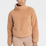 Target Black Friday Deals 2021 - All in Motion Women’s Cozy Cowl-Neck Pullover Sweatshirt