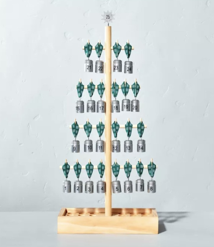Target Christmas Decorations -bell tree advent calendar