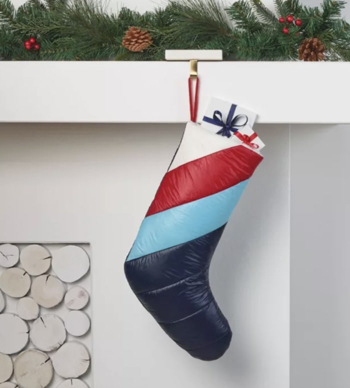 Target Christmas Decorations - puffer stocking