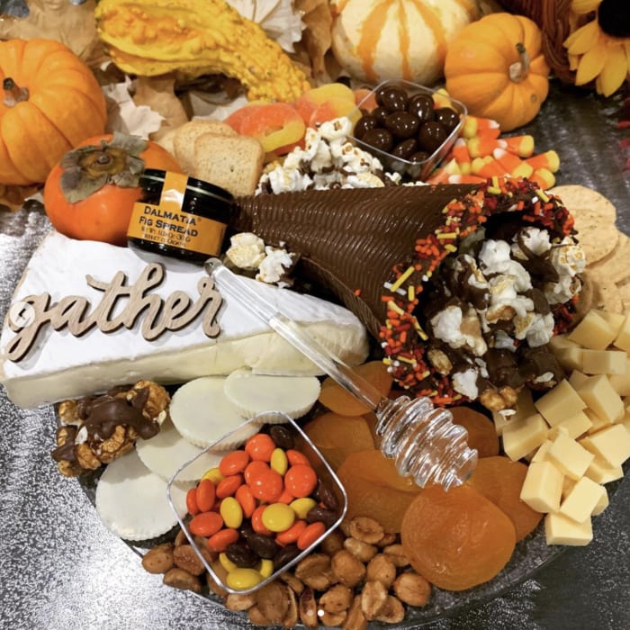 Thanksgiving Charcuterie Boards - Grateful Cornucopia