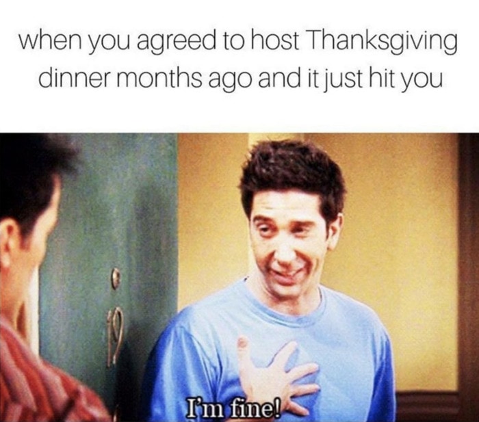 Thanksgiving Memes - hosting