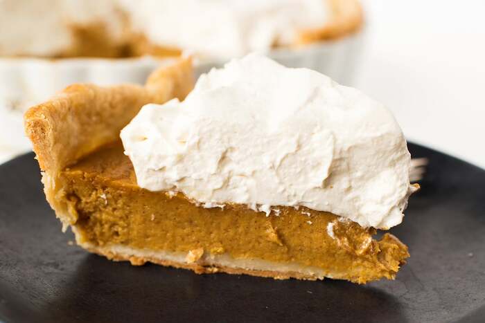 Thanksgiving Desserts - pumpkin pie