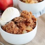 Thanksgiving Desserts - apple crisp