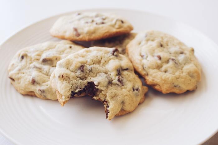 Thanksgiving Desserts - chocolate chip cookies