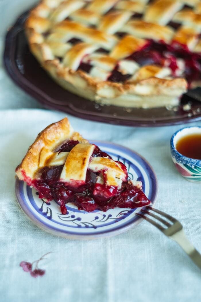 Thanksgiving Desserts - cherry pie