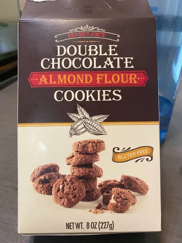Trader Joes Cookies - Double Chocolate Almond Flour