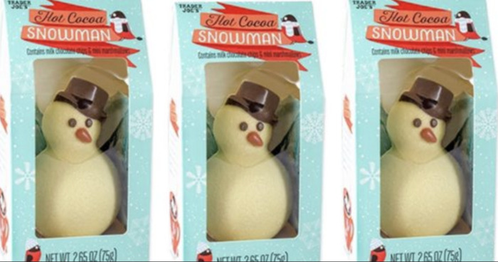 Trader Joe's Holiday Items - Hot Cocoa Snowmen