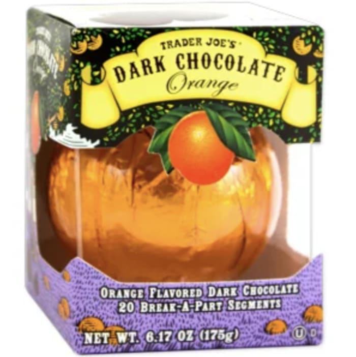 Trader Joe's Holiday Items - Dark Chocolate Orange
