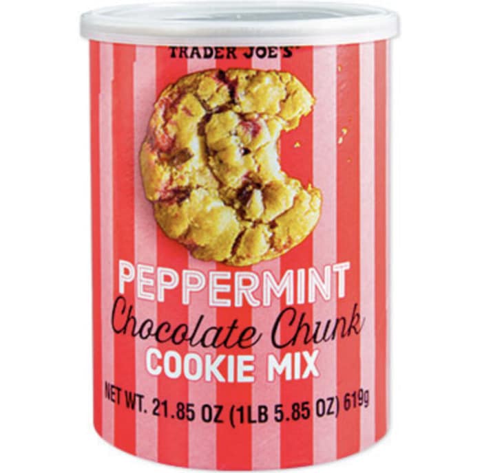 Trader Joe's Holiday Items - Peppermint Chocolate Chunk Cookie Mix