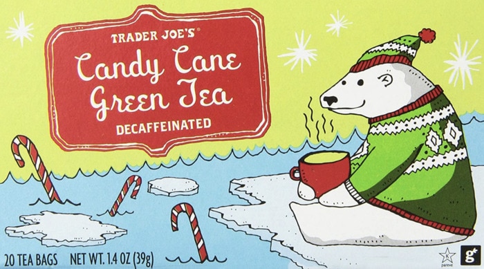 Trader Joe's Holiday Items - Candy Cane Green Tea