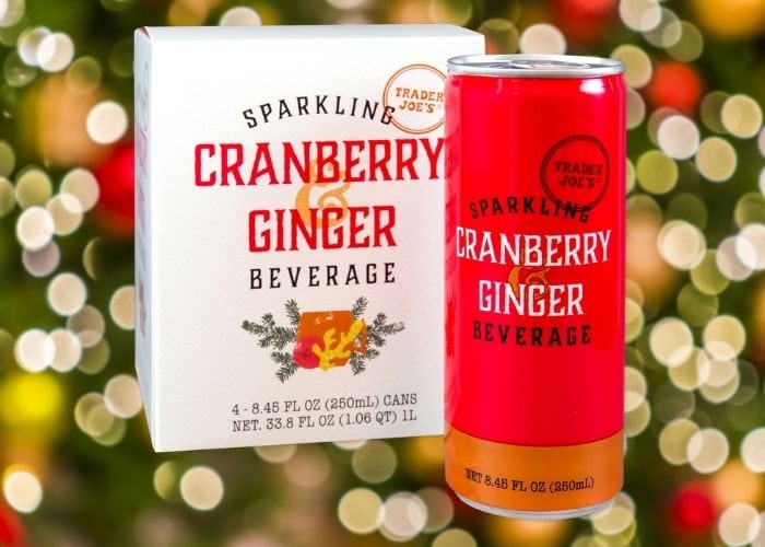 Trader Joe's Holiday Items - Cranberry Ginger Beverage