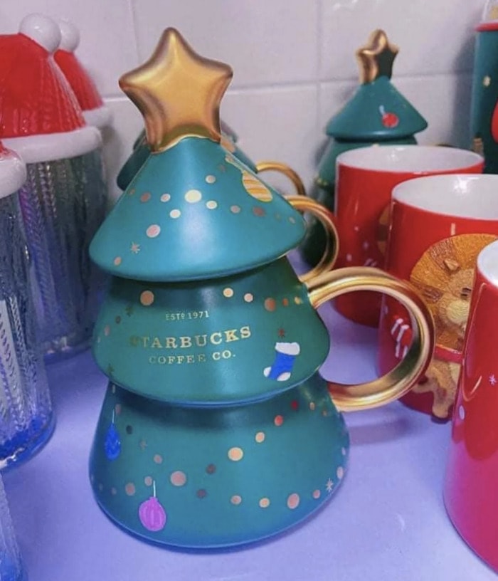 Best Coffee Mugs - Starbucks Christmas Tree
