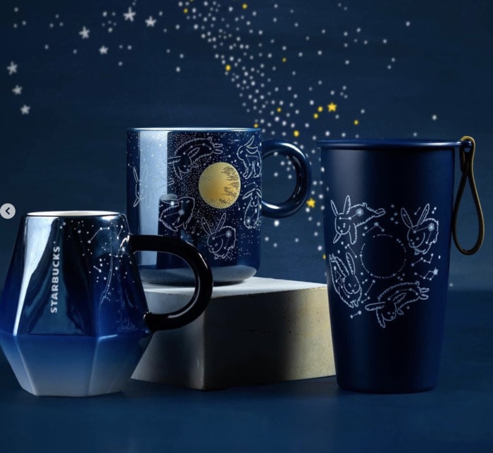 Best Coffee Mugs - Starbucks Starry Bunny