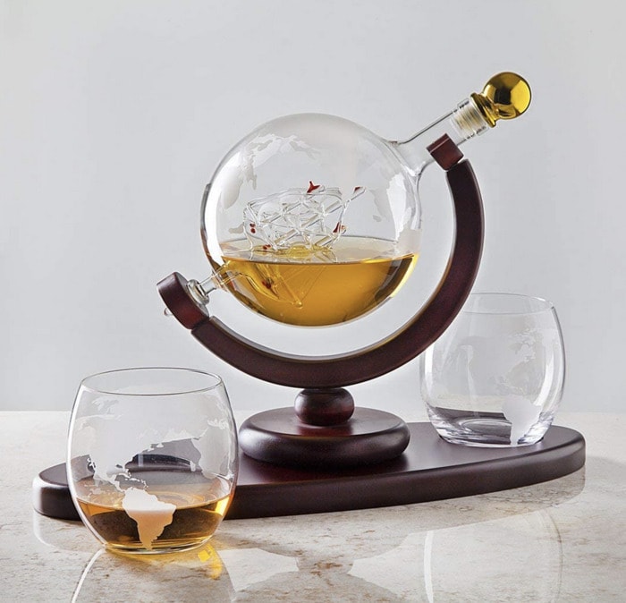 Best Gifts for Her on Amazon - Whiskey Decanter Globe Set