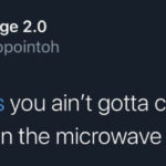 CDC Says Tweets - don't cover your spaghetti