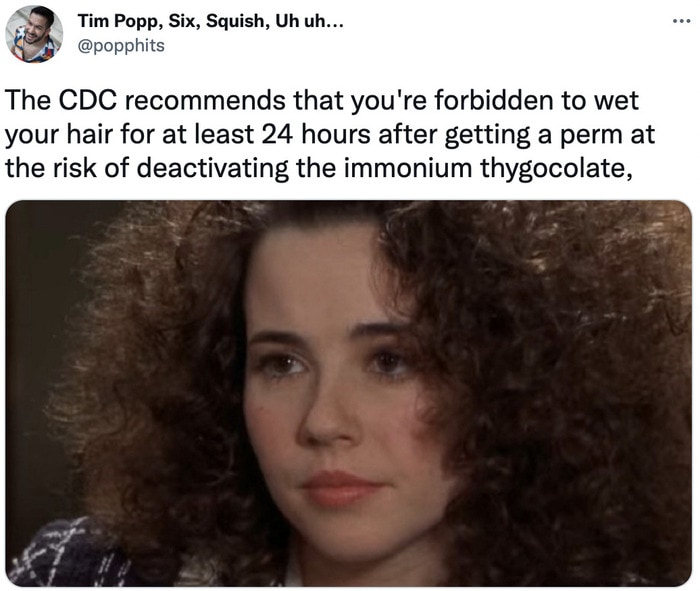 CDC Says Tweets - legally blonde