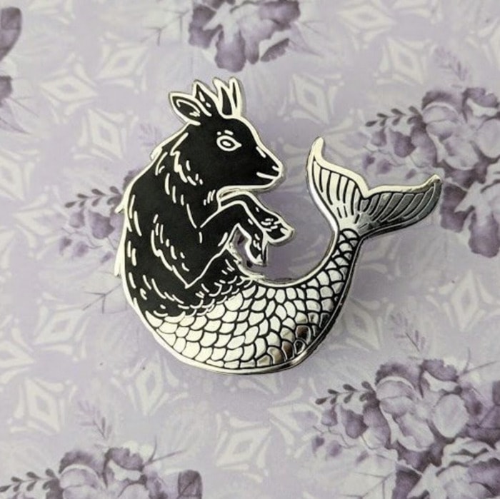 Capricorn Gifts - Enamel Pin